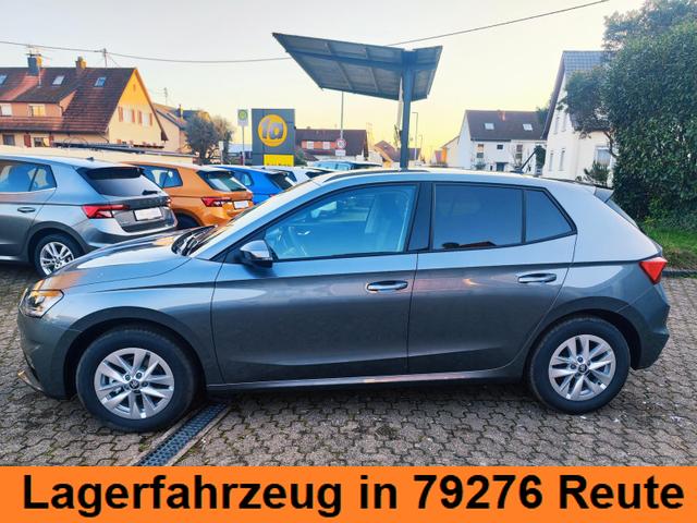 Skoda Fabia 130 Jahre 1.0 TSI 95PS mit Garantie 5 bis 100.000Km Sunset Tempomat Klimaautomatik Sitzheizung SmartLink AndroidAuto Apple CarPlay Digitales Tacho 8" Einparkhilfe hinten R&uuml;ckfahrkamera Leichtmetallfelgen 15" DAB Radio 