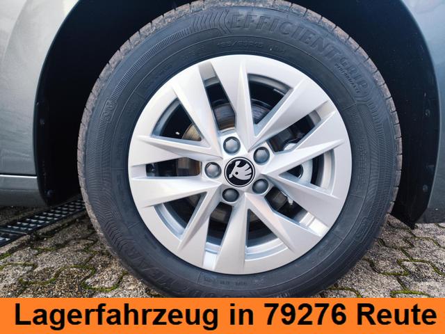 Skoda Fabia 130 Jahre 1.0 TSI 95PS mit Garantie 5 bis 100.000Km Sunset Tempomat Klimaautomatik Sitzheizung SmartLink AndroidAuto Apple CarPlay Digitales Tacho 8" Einparkhilfe hinten R&uuml;ckfahrkamera Leichtmetallfelgen 15" DAB Radio 