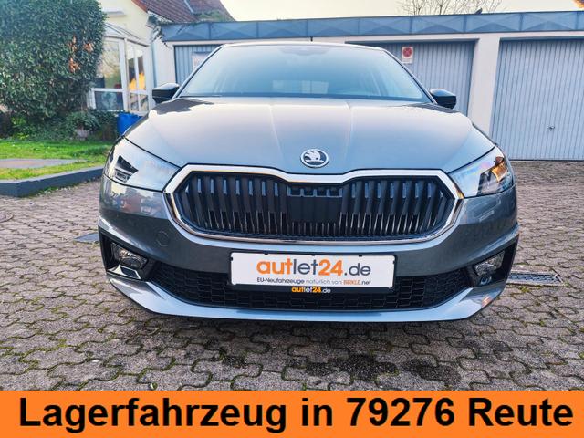 Skoda Fabia 130 Jahre 1.0 TSI 95PS mit Garantie 5 bis 100.000Km Sunset Tempomat Klimaautomatik Sitzheizung SmartLink AndroidAuto Apple CarPlay Digitales Tacho 8" Einparkhilfe hinten R&uuml;ckfahrkamera Leichtmetallfelgen 15" DAB Radio 