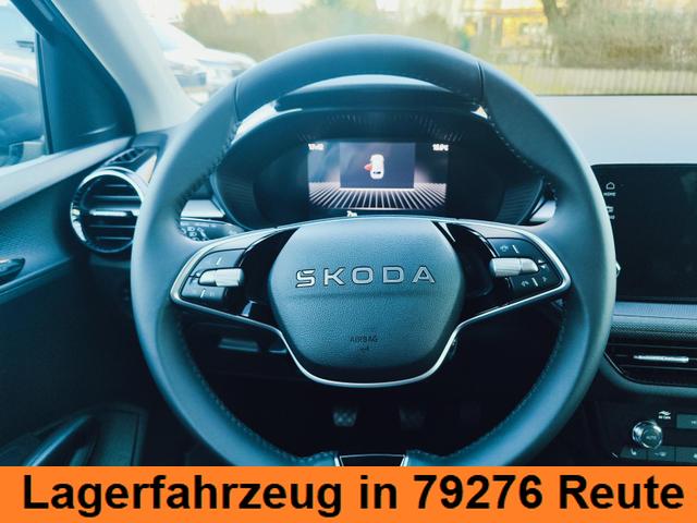 Skoda Fabia 130 Jahre 1.0 TSI 95PS mit Garantie 5 bis 100.000Km Sunset Tempomat Klimaautomatik Sitzheizung SmartLink AndroidAuto Apple CarPlay Digitales Tacho 8" Einparkhilfe hinten R&uuml;ckfahrkamera Leichtmetallfelgen 15" DAB Radio 