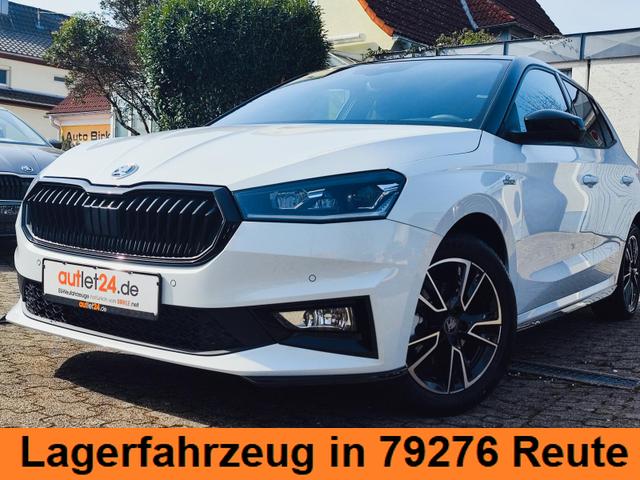 Skoda Fabia Monte Carlo 150 PS DSG Automatik LED Scheinwerfer Tempomat Einparkhilfe vorne & hinten R&uuml;ckfahrkamera 2-Zonen Klimaautomatik Kessy Alufelgen Zweifarben Lackierung 