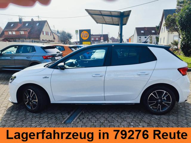 Skoda Fabia Monte Carlo 150 PS DSG Automatik LED Scheinwerfer Tempomat Einparkhilfe vorne & hinten R&uuml;ckfahrkamera 2-Zonen Klimaautomatik Kessy Alufelgen Zweifarben Lackierung 