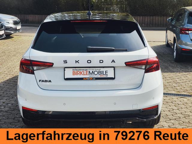 Skoda Fabia Monte Carlo 150 PS DSG Automatik LED Scheinwerfer Tempomat Einparkhilfe vorne & hinten R&uuml;ckfahrkamera 2-Zonen Klimaautomatik Kessy Alufelgen Zweifarben Lackierung 