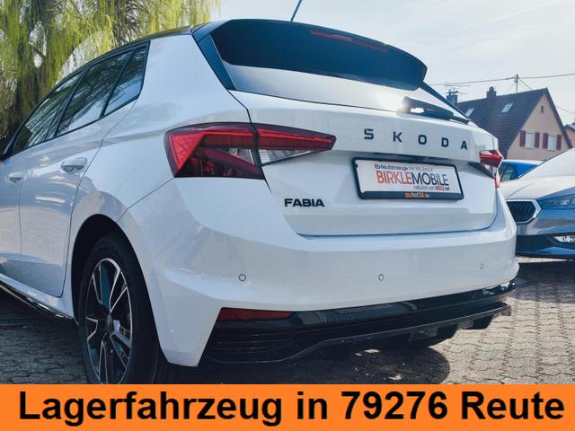 Skoda Fabia Monte Carlo 150 PS DSG Automatik LED Scheinwerfer Tempomat Einparkhilfe vorne & hinten R&uuml;ckfahrkamera 2-Zonen Klimaautomatik Kessy Alufelgen Zweifarben Lackierung 