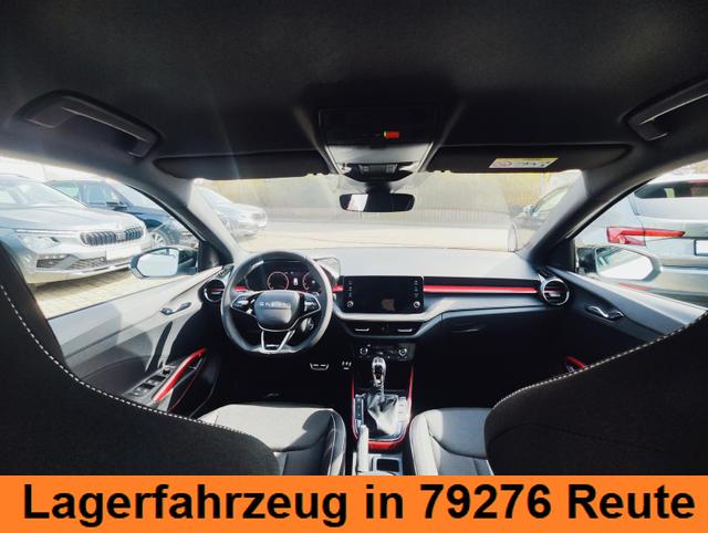 Skoda Fabia Monte Carlo 150 PS DSG Automatik LED Scheinwerfer Tempomat Einparkhilfe vorne & hinten R&uuml;ckfahrkamera 2-Zonen Klimaautomatik Kessy Alufelgen Zweifarben Lackierung 