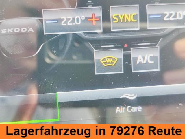 Skoda Fabia Monte Carlo 150 PS DSG Automatik LED Scheinwerfer Tempomat Einparkhilfe vorne & hinten R&uuml;ckfahrkamera 2-Zonen Klimaautomatik Kessy Alufelgen Zweifarben Lackierung 