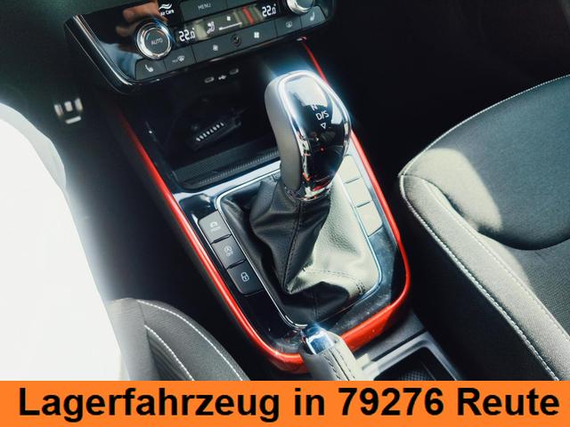 Skoda Fabia Monte Carlo 150 PS DSG Automatik LED Scheinwerfer Tempomat Einparkhilfe vorne & hinten R&uuml;ckfahrkamera 2-Zonen Klimaautomatik Kessy Alufelgen Zweifarben Lackierung 