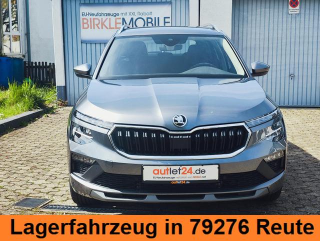 Skoda Kamiq Top Selection L 115PS DSG Automatik mit elektrischer Heckklappe Tempomat LED Scheinwerfer Sitzheizung Lenkradheizung Einparkhilfe vorne+hinten R&uuml;ckfahrkamera DAB Radio Kessy Licht und Regensensor 
