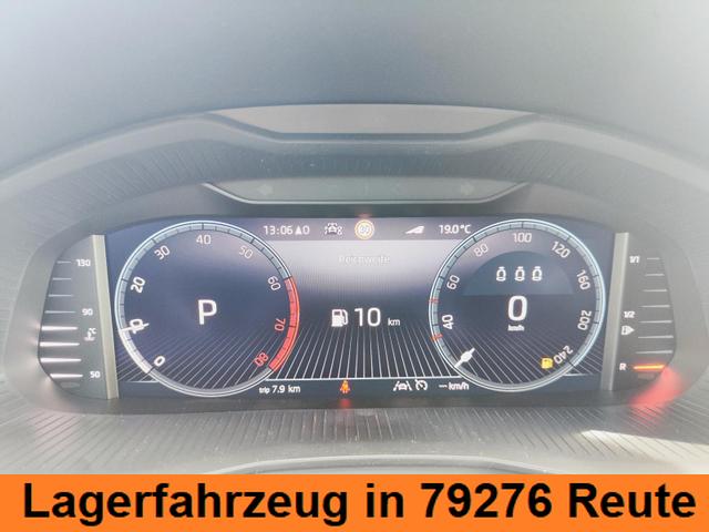 Skoda Kamiq Top Selection L 115PS DSG Automatik mit elektrischer Heckklappe Tempomat LED Scheinwerfer Sitzheizung Lenkradheizung Einparkhilfe vorne+hinten R&uuml;ckfahrkamera DAB Radio Kessy Licht und Regensensor 