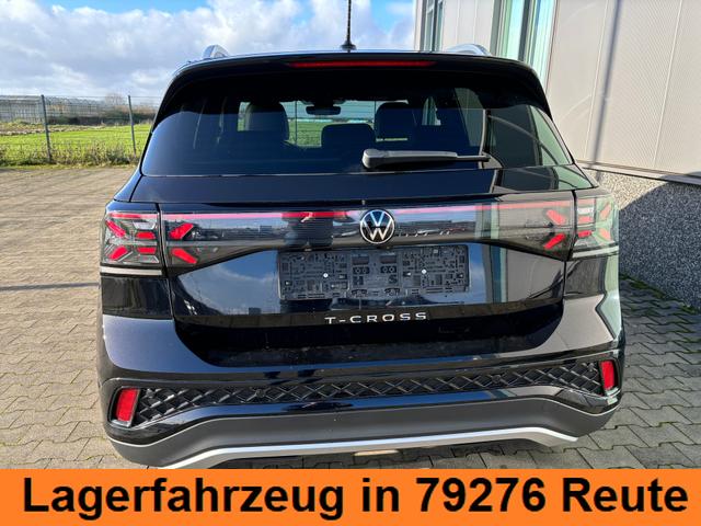 Volkswagen T-Cross R-Line Limited 1.0 TSI 115PS DSG, Schwarz-Metallic, 5 JAHRE GARANTIE, ANH&Auml;NGERKUPPLUNG, Sitzheizung, Climatronic, 18" Alu, MATRIX-LED-Scheinwerfer, Tempomat ACC, Parksensoren vo/hi, R&uuml;ckfahrkamera, Keyless, Privacy-Glas, Radio "Ready2Discover", Wireless App-Connect 