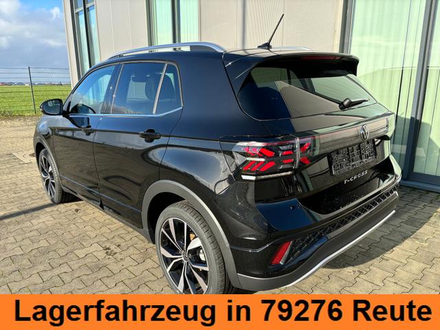 Volkswagen T-Cross R-Line Limited 1.0 TSI 115PS DSG, Schwarz-Metallic, 5 JAHRE GARANTIE, ANH&Auml;NGERKUPPLUNG, Sitzheizung, Climatronic, 18" Alu, MATRIX-LED-Scheinwerfer, Tempomat ACC, Parksensoren vo/hi, R&uuml;ckfahrkamera, Keyless, Privacy-Glas, Radio "Ready2Discover", Wireless App-Connect 