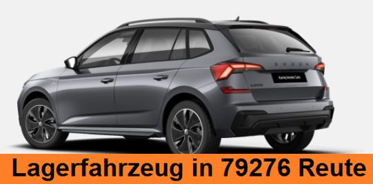 Skoda Kamiq Monte Carlo 1.5 TSI 150PS DSG/AUTOMATIK, GRAU-METALLIC, Panoramadach, 17"Alu, Matrix-LED, Parksensoren v/h, Kamera, Tempomat, Kessy, Winter-Paket, Climatronic, Radio 8", SmartLink, Color Concept, NSW, Dachreling, Sport-M-Lederlenkrad beheizt 