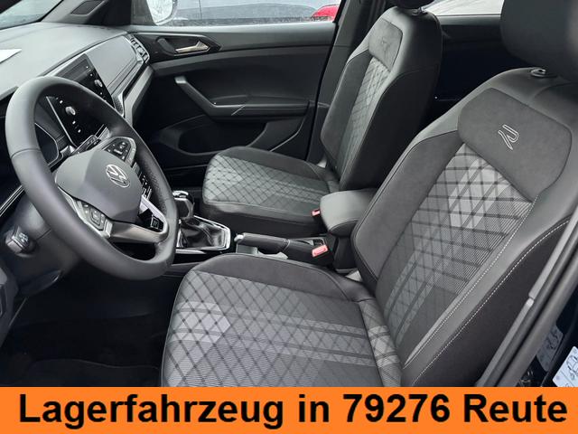 Volkswagen T-Cross R-Line Limited 1.0 TSI 115PS DSG, 5 JAHRE GARANTIE, CLIMATRONIC, SITZHEIZUNG, Schwarz-Metallic, 18" Alu, MATRIX-LED, Adaptiver Tempomat ACC, Parksensoren, R&uuml;ckfahrkamera, Keyless, Abgedunkelte Scheiben, Radio "Ready2Discover" + App-Connect, M-Lederlenkrad, Side Assist 
