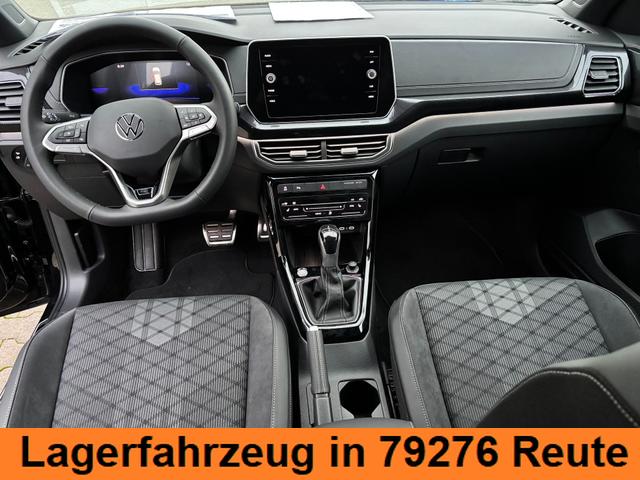 Volkswagen T-Cross R-Line Limited 1.0 TSI 115PS DSG, 5 JAHRE GARANTIE, CLIMATRONIC, SITZHEIZUNG, Schwarz-Metallic, 18" Alu, MATRIX-LED, Adaptiver Tempomat ACC, Parksensoren, R&uuml;ckfahrkamera, Keyless, Abgedunkelte Scheiben, Radio "Ready2Discover" + App-Connect, M-Lederlenkrad, Side Assist 