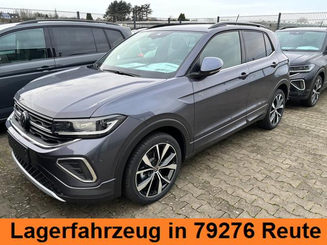 Lagerfahrzeug Volkswagen T-Cross - R-Line Limited 1.0 TSI 115PS, 5 JAHRE GARANTIE, CLIMATRONIC, SITZHEIZUNG, Grau Metallic, 18" Alu, MATRIX-LED, Adaptiver Tempomat ACC, Parksensoren, Rückfahrkamera, Keyless, Abgedunkelte Scheiben, Radio "Ready2Discover"   App-Connect, M-Lederlenkrad, Side Assist