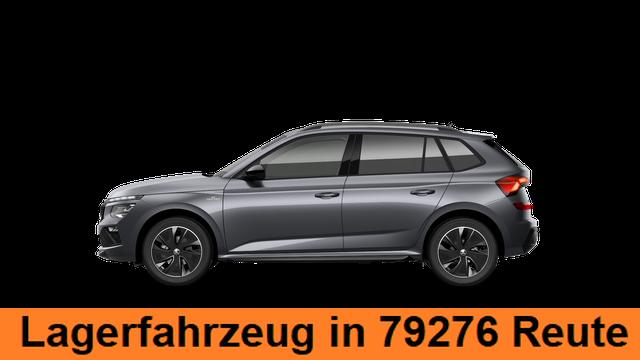 Skoda Kamiq Monte Carlo 1.5 TSI 150PS DSG (AUTOMATIK), Grau-Met, PANORAMDACH, MATRIX-LED, SITZHEIZUNG, Sport-M-Lederlenkrad beheizt, SunSet, 2Z-Climatronic, Parksensoren vorn/hinten, R&uuml;ckfahrkamera, Kessy, Radio 8,25"+SmartLink, Virtual Cockpit, 17" Alu, Tempomat 