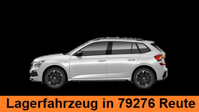 Skoda Kamiq Monte Carlo 1.5 TSI 150PS DSG (AUTOMATIK), MOON-WHITE PERLEFFEKT, PANORAMDACH, MATRIX-LED, SITZHEIZUNG, Sport-M-Lederlenkrad beheizt, SunSet, 2Z-Climatronic, Parksensoren vorn/hinten, R&uuml;ckfahrkamera, Kessy, Radio 8,25"+SmartLink, Virtual Cockpit, 17" Alu, Tempomat 