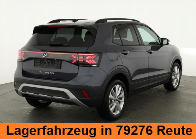 Lagerfahrzeug Volkswagen T-Cross - 1.0 TSI 85 kW Life DSG Life, AHK, IQ.Light, Kamera, ACC, Side, Winter, 17-Zoll