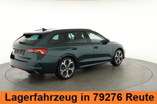 Skoda Octavia Combi RS 2.0 TSI DSG, Sonderlackierung, AHK, 19 Zoll, Canton, el. Klappe, Navi, Matrix, sofort 