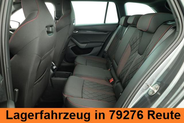 Skoda Octavia Combi 2.0 TSI 195 kW RS DSG, Standheizung, AHK, Navi, Matrix, Side, Winter, 5 J.-Garantie 