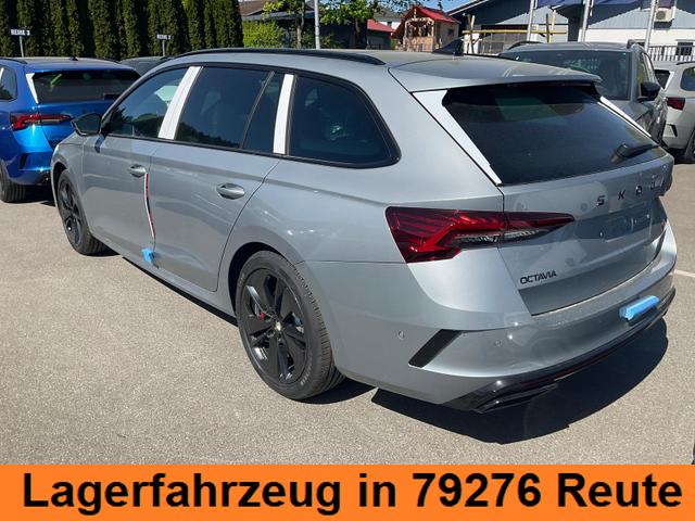 Skoda Octavia Combi 2.0 TSI 195 kW RS DSG, Pano, Standheizung, AHK, Navi, Matrix, Canton, Side, Winter, 5 J.-Garantie 