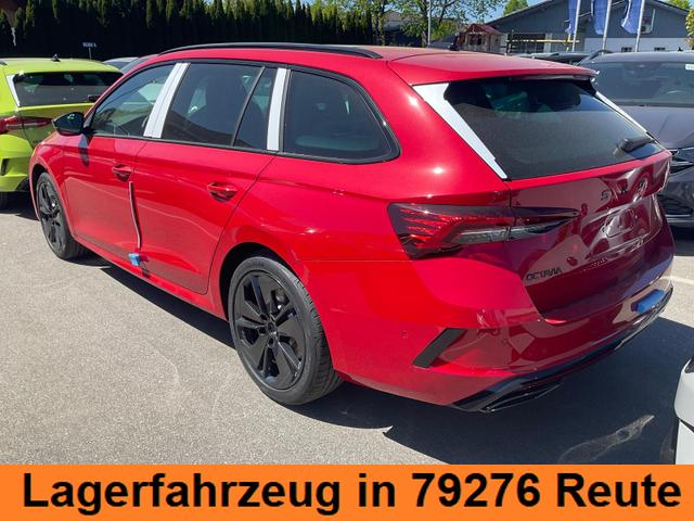 Skoda Octavia Combi 2.0 TSI 195 kW RS DSG, Pano, Standheizung, AHK, Navi, Matrix, Canton, Side, Winter, 5 J.-Garantie 