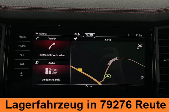 Skoda Kodiaq RS 2.0 TSI 4x4 *AHK*NAVI*ACC*Leder*LED*SHZ*PDC* 