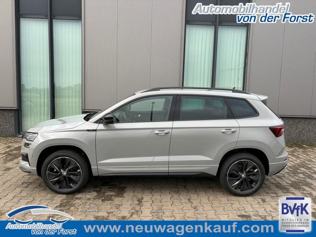 Skoda Karoq - "TOP Selection" LIEFERUNG KOSTENLOS! Angebot f. Menschen mit Behinderung 100%! 2.0 TDI 150PS DSG, 17" Alu, ACC/Tempomat, Parksensoren vorn/hinten, Rückfahrkamera, KESSY, Elektrische Heckklappe, Sitzheizung vorn u. hinten, Frontscheibe beheizt, Dachreling silber, Virtual Cockpit 10"