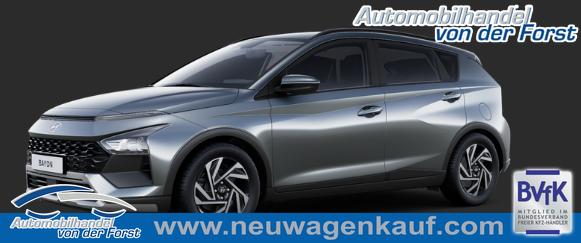 Hyundai Bayon (NEUES MODELL) - "Edition" LIEFERUNG KOSTENLOS! 1.2i 79PS, 16" ALUFELGEN, NAVIGATIONSSYSTEM 10,25", Klimaanlage, Parksensoren hinten, Rückfahrkamera, Tempomat, Alarm, Dachreling, Lederlenkrad, Reserverad, Armlehne vorne, ZV mit Fernbedienung