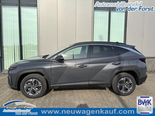 Hyundai Tucson (NEUES MODELL) - "N Line" LIEFERUNG KOSTENLOS! 1.6 T-GDI MHEV 48V 160PS DCT/AUTOMATIK, 5J Garantie, Navigationssystem 12,3", Winter-Paket, SunSet, Bi-LED-Scheinwerfer, 19" Alu, Parksensoren vorne/hinten, Kamera, Leder-/Kunstleder-Polster, Tempomat, 2-Zonen-Climatronic, Smart Key, Alarm, Lederlenkrad,