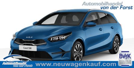 Kia Ceed Sportswagon (Kombi) - "TOP" LIEFERUNG KOSTENLOS! 1.5 T-GDI 140PS 7DCT AUTOMATIK, Flame-Blau Metallic, FULL-LED-Scheinwerfer, Klimaautomatik, Winter-Paket, NAVI 10,25", Parksensoren hinten, Rückfahrkamera, Abgedunkelte Scheiben 16" Alu, Tempomat, Dachreling