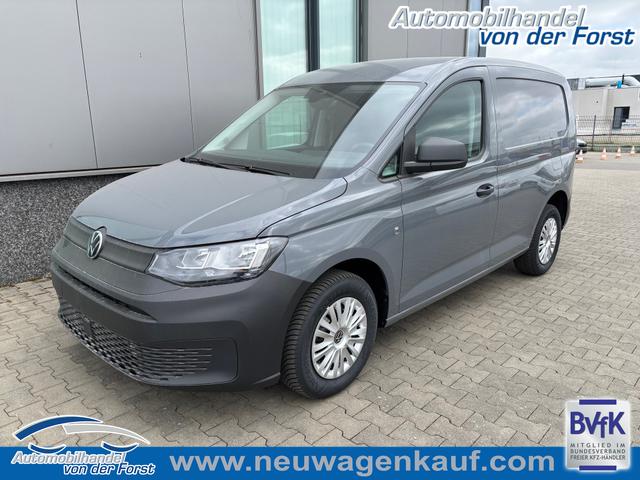 Volkswagen Caddy Cargo - (kurzer Radstand) LIEFERUNG KOSTENLOS! 1.5 TSI 115PS, Pure-Grey, Klima, Parksensoren hinten, Reserverad, Kunststoffbodenbelag Fahrer-/Fahrgastraum, Ganzjahresreifen, Radio 10" + Wireless App-Connect, Tempomat, Hecktüren, Schiebetür rechts