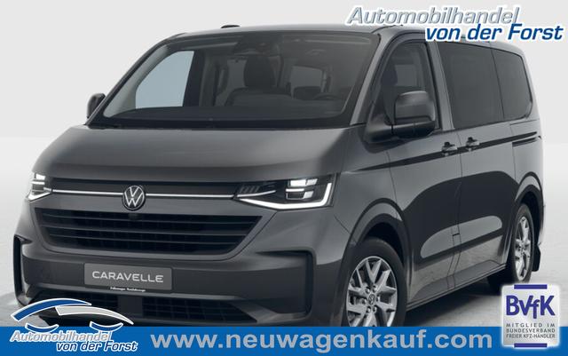 Volkswagen T7 Caravelle - "Style" LIEFERUNG KOSTENLOS! 2.0 TDI 110PS, 8-Sitzer, 17" Alu, IQ.LIGHT MATRIX-LED, NAVIGATION 13", Kunstlederpolster + Sitzheizung, Schiebetüre links/rechts, Keyless, M-Lederlenkrad, 3-Zonen-Climatronic, Parksensoren vorn/hinten, Rückfahrkamera, Privacy-Glas, Tempomat