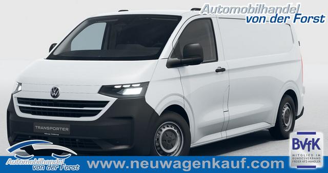 Volkswagen T7 Transporter Kastenwagen - LIEFERUNG KOSTENLOS! 2.0 TDI 150PS AUTOMATIK LANGER RADSTAND, Clear-White, 1-Zonen-Klimaautomatik, Heckflügeltüren, Parksensoren vorn/hinten, Rückfahrkamera, Vorbereitung AHK, Tempomat, Zentralverriegelung + Keyless Start, Radio 13" Wireless App-Connect, Schiebetüre rec
