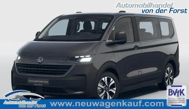 Volkswagen T7 Transporter KOMBI - "PanAmericana" (9AE, 7B3, 0I2, QL5) LIEFERUNG KOSTENLOS" 2.0 TDI 110PS, 17" Alu "Monte Carlo", M-Lederlenkrad, Sitzheizung, 1-Zonen-Klimaautomatik, Parksensoren hinten, Privacy-Glas, 70l-Tank, Radio 13" + Wireless App-Connect, Tempomat, Digitales Cockpit, Keyless Start, Schiebetüre rechts