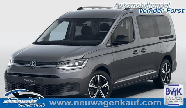 Volkswagen Caddy - "Style" LIEFERUNG KOSTENLOS! MAXI 7-SITZER 1.5 TSI 115PS DSG/AUTOMATIK, INDIUM-GRAU, 17" Alu/Ganzjahresreifen, Winterpaket, ACC-Tempomat, Toter-Winkel, ParkAssist, Parksensoren vo/hi, Rückfahrkamera, Radio Ready2Discover 10" + Wireless AppConnect, Climatronic, Abgedunkelte Scheiben