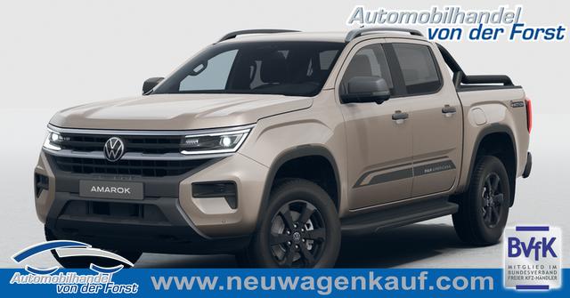 Volkswagen Amarok - "PanAmericana" LIEFERUNG KOSTENLOS! 3.0 TDI V6 241PS AUTOMATIK, 5J GARANTIE, BEIGE-Metallic, STANDHEIZUNG, AHK, HOHLRAUMKONSER., M-Lederlenkrad beheizt, ACC, 18" Alu, Lederpolster, Sitzheizung, Climatronic, IQ Light MATRIX, Privacy-Glas, Parksensoren vo/hi, Kamera, Navigation, Soundsystem
