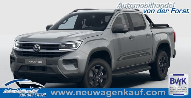 Volkswagen Amarok - "PanAmericana" LIEFERUNG KOSTENLOS! 3.0 TDI V6 241PS AUTOMATIK, 5J GARANTIE, GRAU-Metallic, STANDHEIZUNG, AHK, HOHLRAUMKONSER., M-Lederlenkrad beheizt, ACC, 18" Alu, Lederpolster, Sitzheizung, Climatronic, IQ Light MATRIX, Privacy-Glas, Parksensoren vo/hi, Kamera, Navigation, Soundsystem