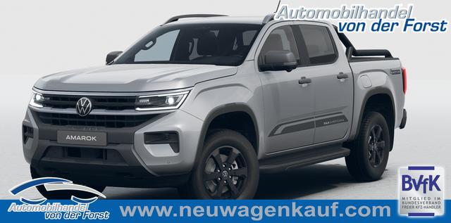 Volkswagen Amarok - "PanAmericana" LIEFERUNG KOSTENLOS! 3.0 TDI V6 241PS AUTOMATIK, 5J GARANTIE, SILVER-Metallic, STANDHEIZUNG, AHK, HOHLRAUMKONSER., M-Lederlenkrad beheizt, ACC, 18" Alu, Lederpolster, Sitzheizung, Climatronic, IQ Light MATRIX, Privacy-Glas, Parksensoren vo/hi, Kamera, Navigation, Soundsystem