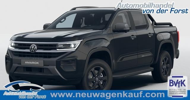 Volkswagen Amarok - "PanAmericana" LIEFERUNG KOSTENLOS! 3.0 TDI V6 241PS AUTOMATIK, 5J GARANTIE, SCHWARZ-Metallic, STANDHEIZUNG, AHK, HOHLRAUMKONSER., M-Lederlenkrad beheizt, ACC, 18" Alu, Lederpolster, Sitzheizung, Climatronic, IQ Light MATRIX, Privacy-Glas, Parksensoren vo/hi, Kamera, Navigation, Soundsystem