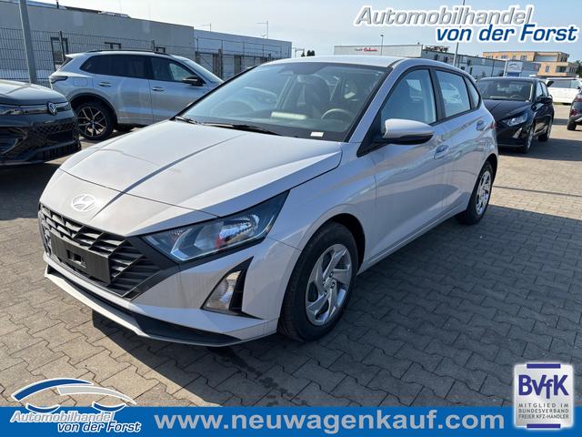 Hyundai i20 5-Türer (NEUES MODELL) - "Comfort" LIEFERUNG KOSTENLOS! 1.2i 79PS, LUMEN-GRAY-Metallic, 5 Jahre Garantie, NAVIGATION 10,25", Klima, Parksensoren hinten, Rückfahrkamera, Alarm, Lederlenkrad, Tempomat, Armlehne vorne, Reserverad, 4x elektr. Fensterheber, Fernlicht-Assistent