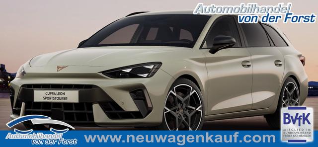 Cupra Leon Sportstourer - "VZ" LIEFERUNG KOSTENLOS & PREISGARANTIE* 2.0 TSI 333PS 4DRIVE (ALLRAD) DSG, 5J Garantie, Elektr. Heckklappe, 19" Alu, DCC-Dämpfung, Sportschalensitze, Winter-Paket, Alarm, Kessy, Voll-LED, 3Z-Climatronic, ACC/Tempomat, Digitales Cockpit, Full Link, Parksensoren v/h, Rückfahrkamera, Privacy