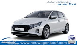 Hyundai i20 5-Türer (NEUES MODELL) - "Comfort" LIEFERUNG KOSTENLOS! 1.2i 79PS, Sonderfarbe ATLAS-WHITE, 5 Jahre Garantie, NAVIGATION 10,25", Klima, Parksensoren hinten, Rückfahrkamera, Alarm, Lederlenkrad, Tempomat, Armlehne vorne, Reserverad, 4x elektr. Fensterheber, Fernlicht-Assistent