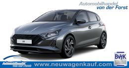 Hyundai i20 5-Türer (NEUES MODELL) - "Comfort" LIEFERUNG KOSTENLOS! 1.2i 79PS, AURORA-GRAU METALLIC, DESIGN-PACK: 16" ALUFELGEN + LED, 5 Jahre Garantie, NAVIGATION 10,25", Klima, Parksensoren hinten, Rückfahrkamera, Alarm, Lederlenkrad, Tempomat, Armlehne vorne, Reserverad, 4x elektr. Fensterheber, Fernlicht-Assistent