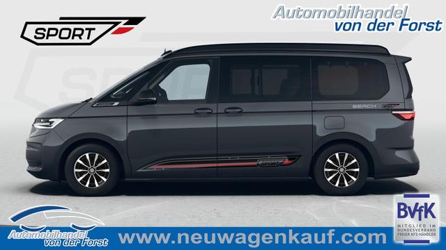 Volkswagen T7 California - California Beach Camper T7 2.0TDI DSG California Beach Camper Sport Edition 8 Fach GV5 First