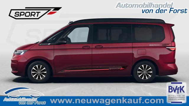 Volkswagen T7 California - Beach (MV Cali) 2.0TDI DSG Sport Edition 8 Fach GV5 Lite+