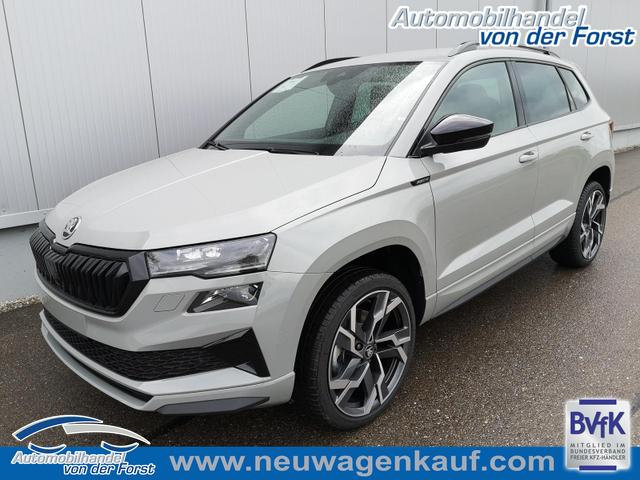Skoda Karoq - Sportline Karoq 2.0TDI Sportline DSG 4x4 AHK Matrix Leder 19 Zoll