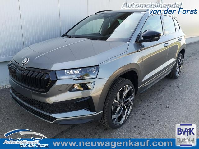 Skoda Karoq - Sportline Karoq 2.0TDI Sportline DSG 4x4 AHK Matrix Leder 19 Zoll