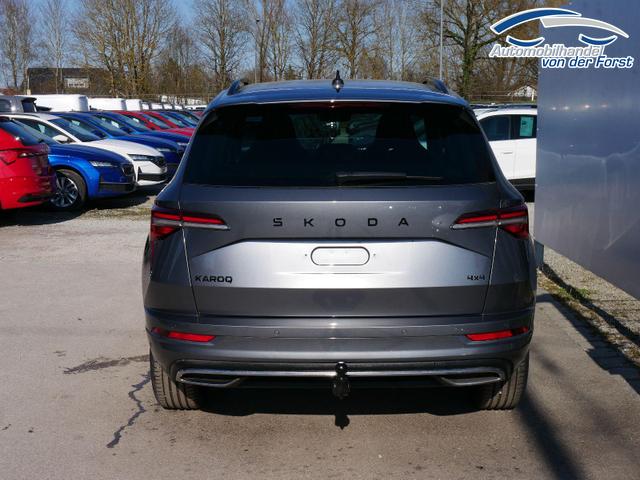 Skoda Karoq Sportline 2.0 TSI 4x4 DSG Sportline 2.0 TSI 4x4 DSG*ACC*AHK-SCHWENKBAR*PDC-HINTEN*KESSY*LENKRADHEIZUNG* 
