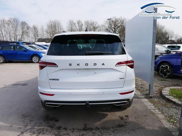 Skoda Karoq Sportline 2.0 TSI 4x4 DSG Karoq Sportline 2.0 TSI 4x4 DSG*ACC*AHK-SCHWENKBAR*PDC-HINTEN*KESSY*LENKRADHEIZUNG* 